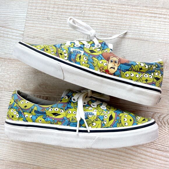 Vans Disney Pixar Toy Story Glow Eye‎ Aliens Sneaker | Women's 7 - Picture 8 of 10